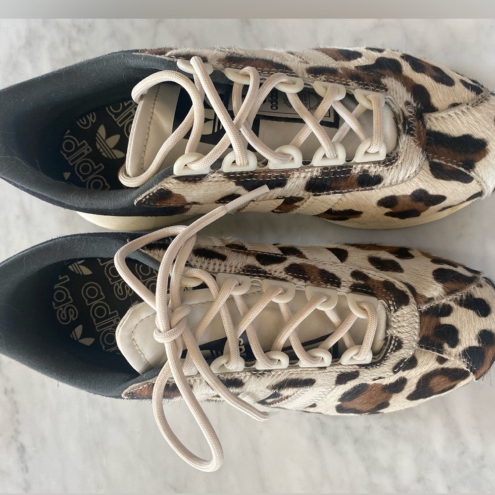The women’s adidas SL Andridge ‘Leopard pony hair